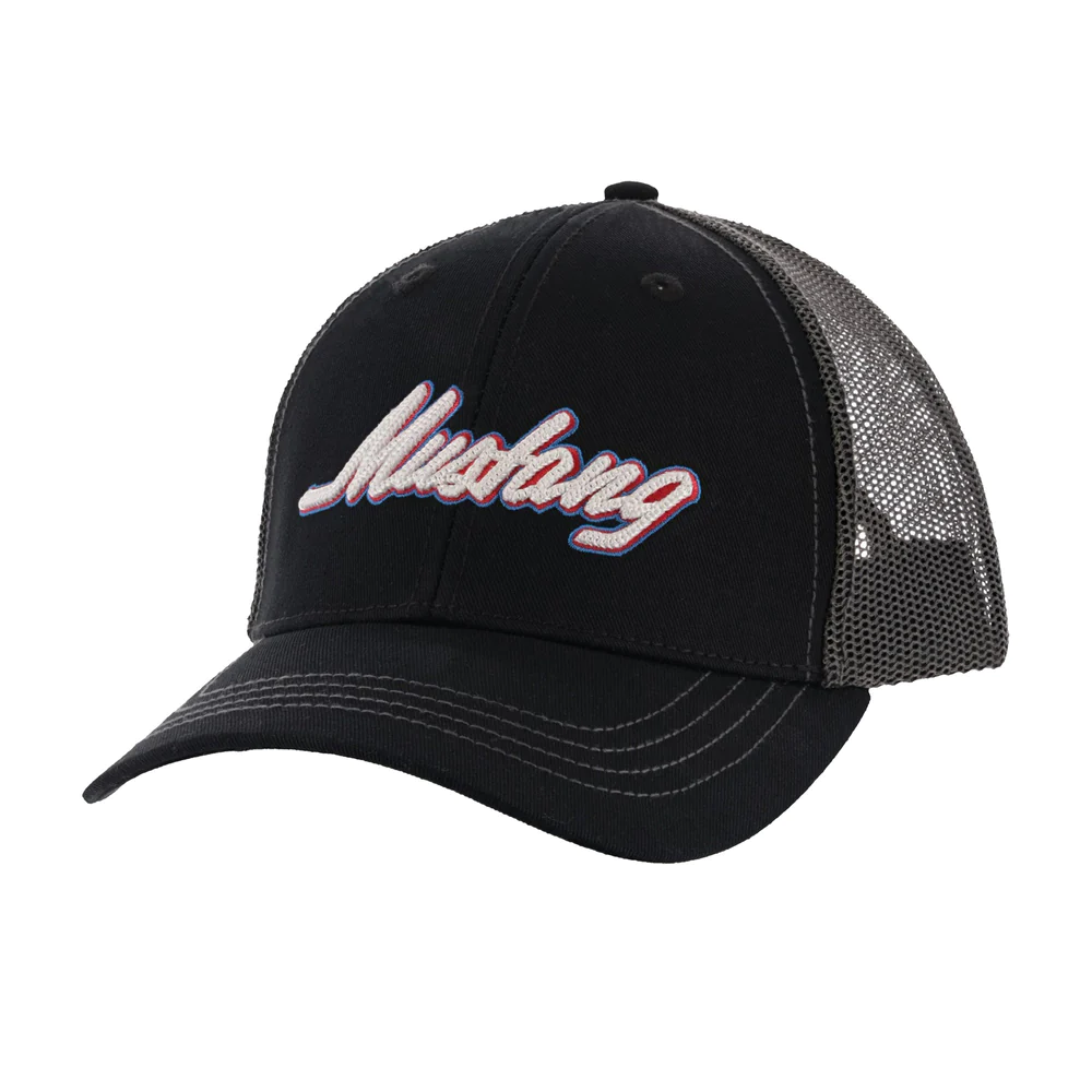 Ford Mustang Bestickte Snapback-Cap schwarz