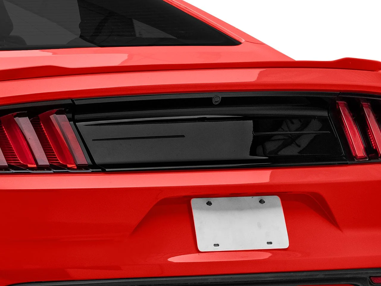 Ford Mustang Heckblende - ohne Logo - Ford Performance - schwarz - glänzend (15-23 GT, EB, V6, GT350)