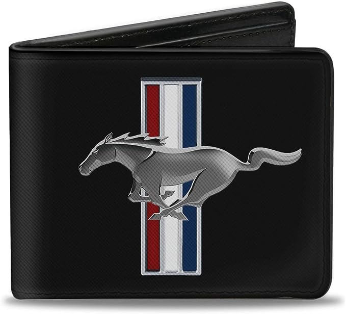 Ford Mustang Geldbörse mit Tri-Bar Pony