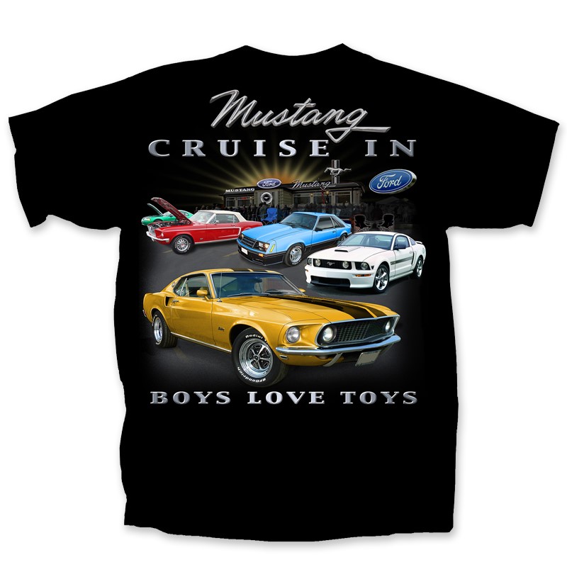T-Shirt Boys Love Toys Black