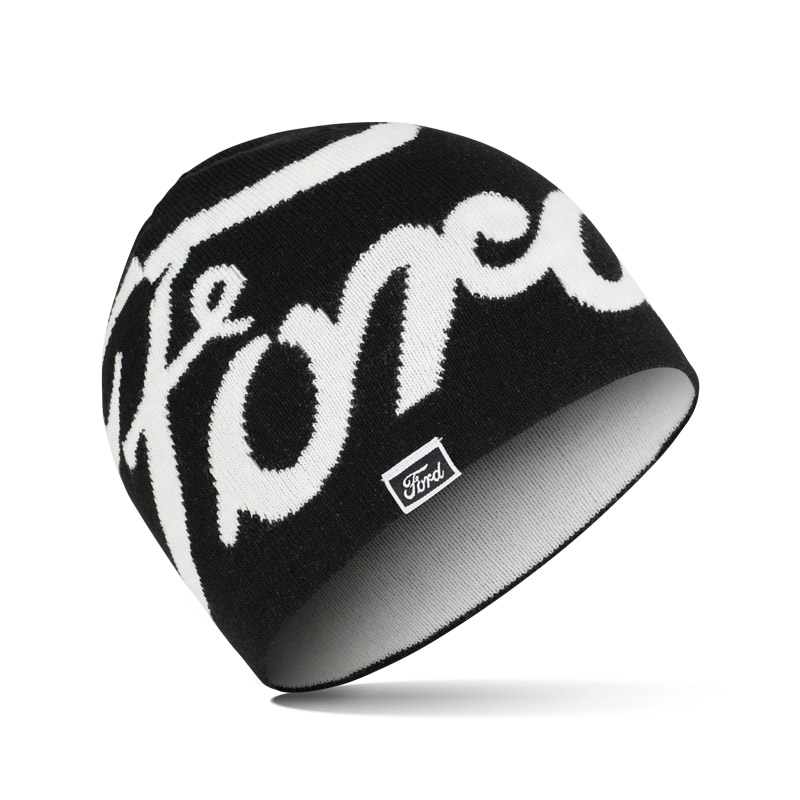 Ford Contrast Beanie schwarz/weiß