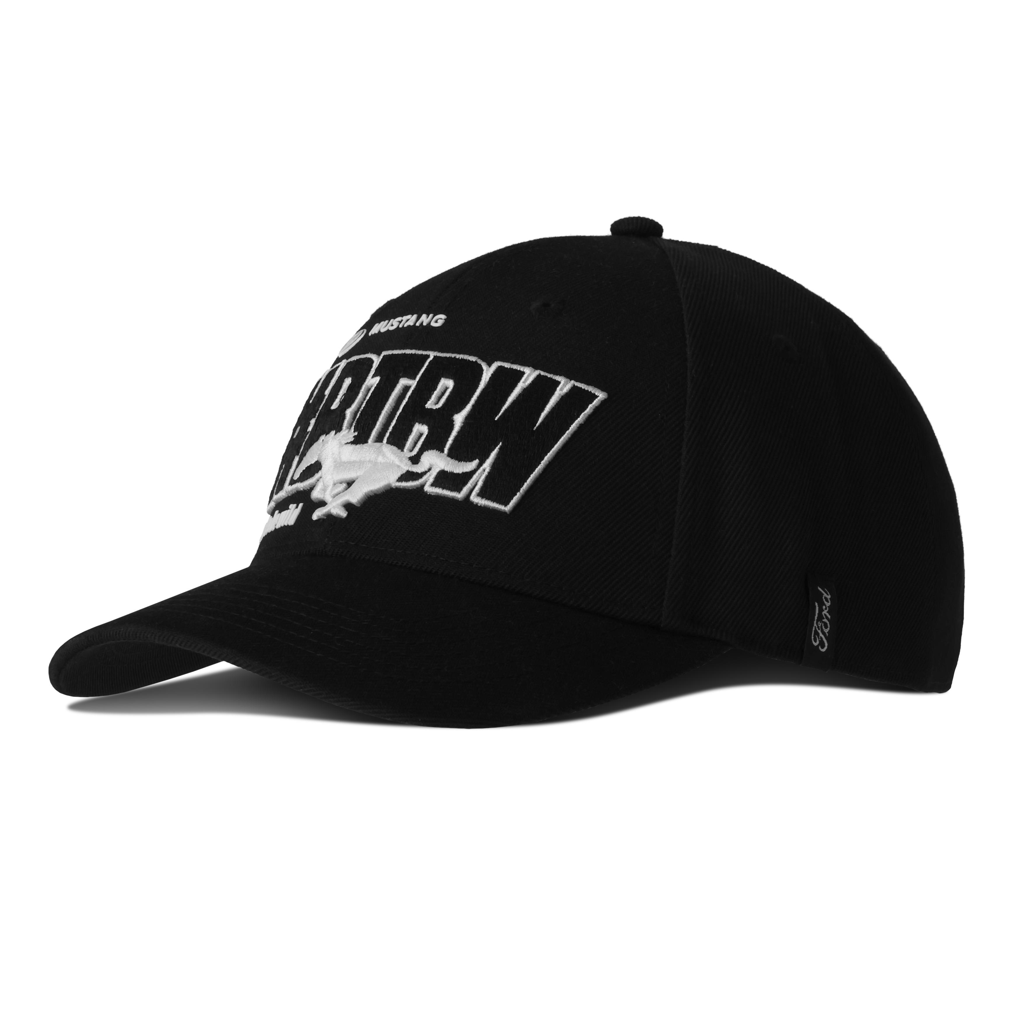Ford Mustang Baseball Cap schwarz - Born to be Wild