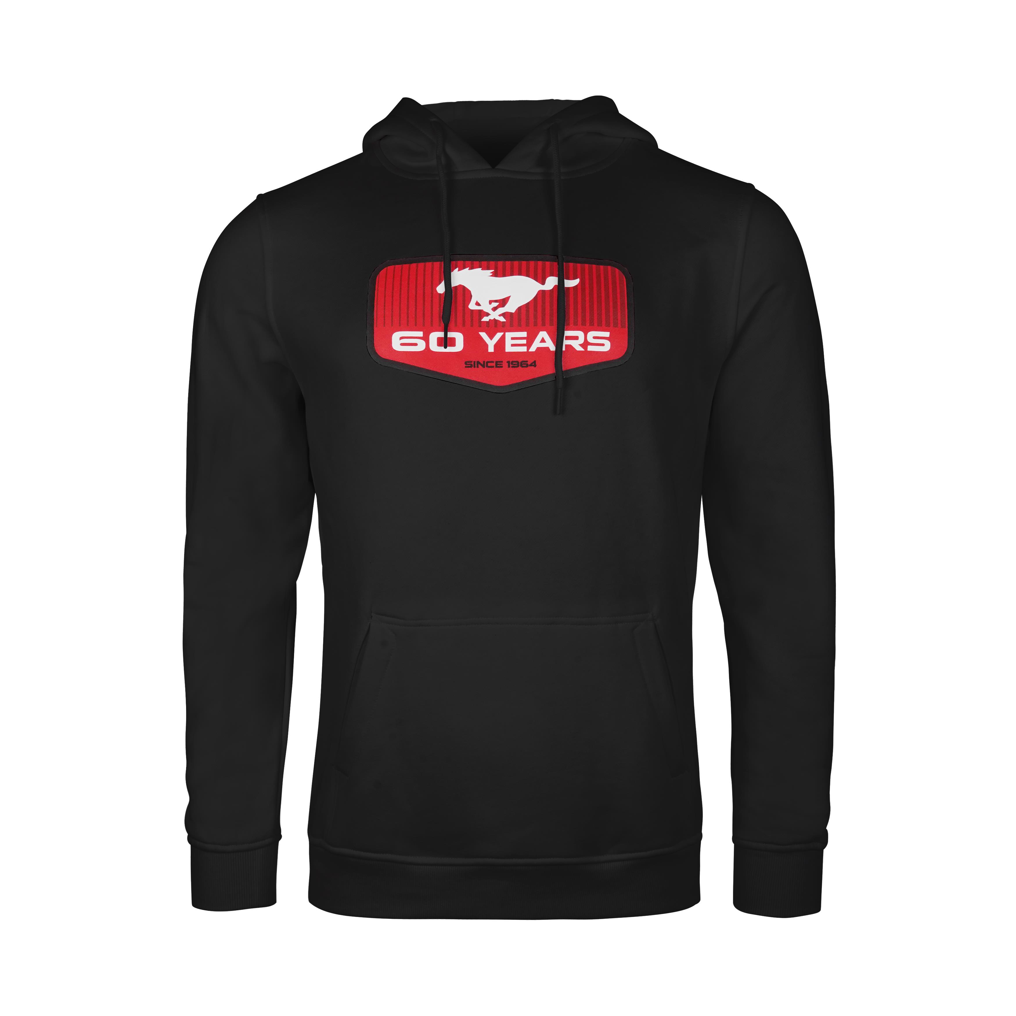 Ford Mustang Hoodie 60 Years weiß