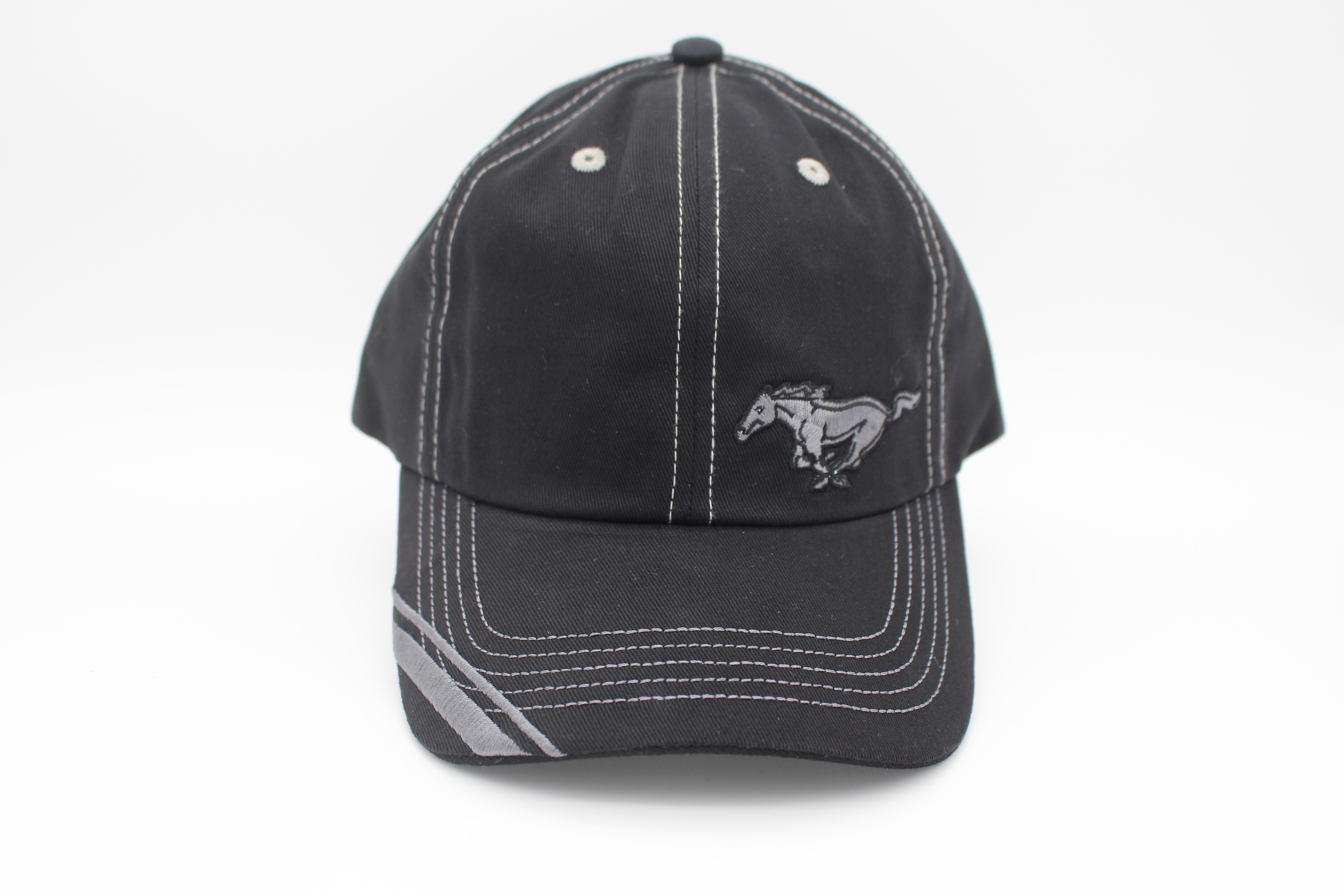 Ford Mustang Baseball Cap schwarz Running Horse mit Ford Logo hinten