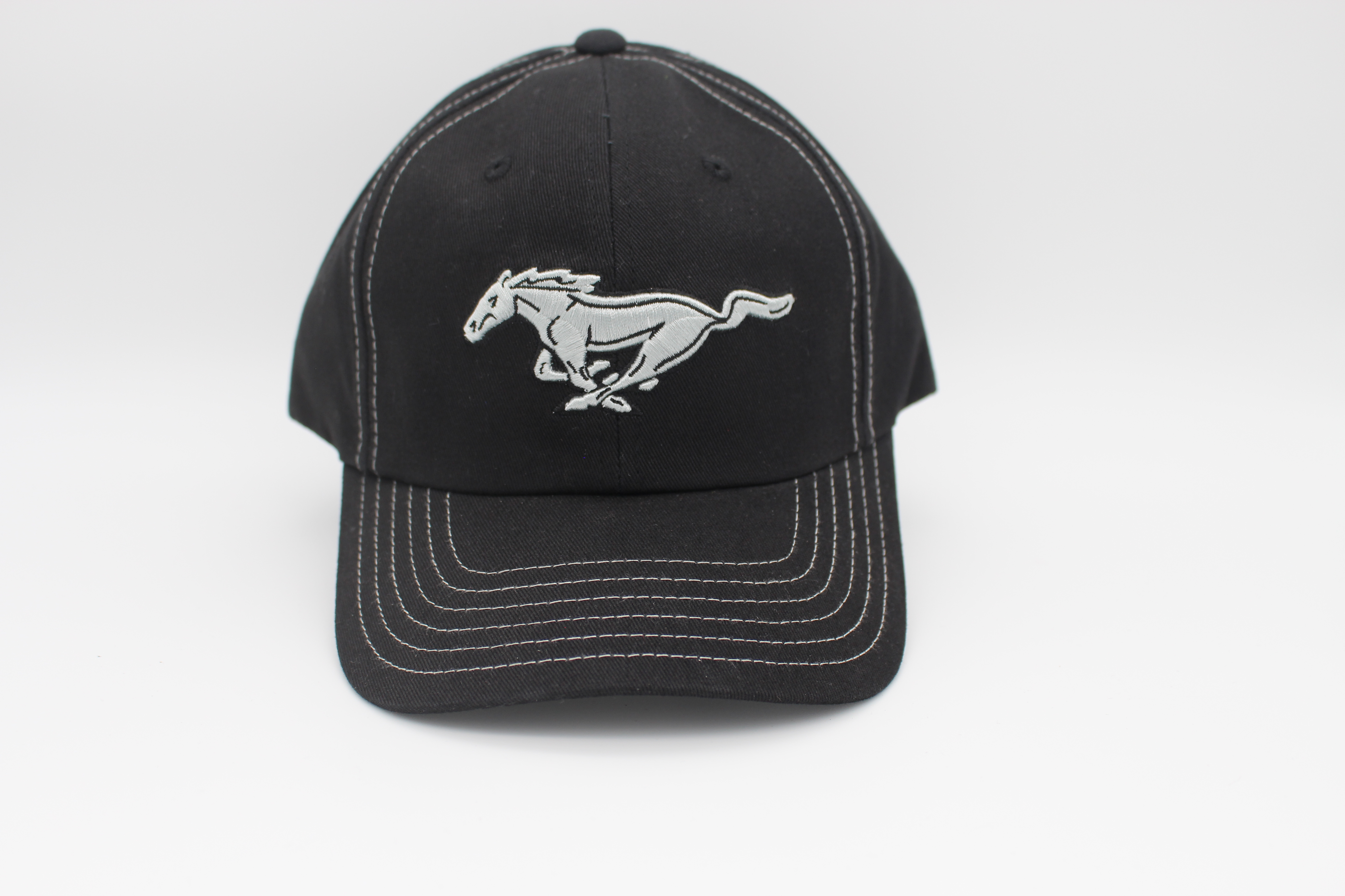 Ford Mustang Baseball Cap schwarz Running Horse 5 Panel