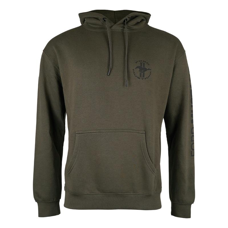 Ford Mustang Freedom Hoodie Oliv